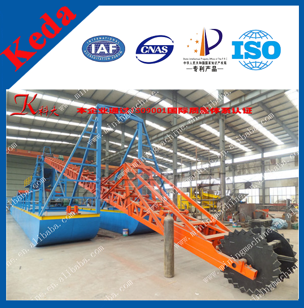 Gold Bucket Chain Gold Dredger Qingzhou Keda Mining Machine Co Ltd 9676